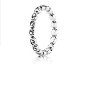 💛 Pandora 925 Silver Celebration Circle Ring